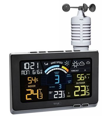 35.1140.01 TFA SPRING BREEZE Bezdrôtová meteostanica s anemometrom