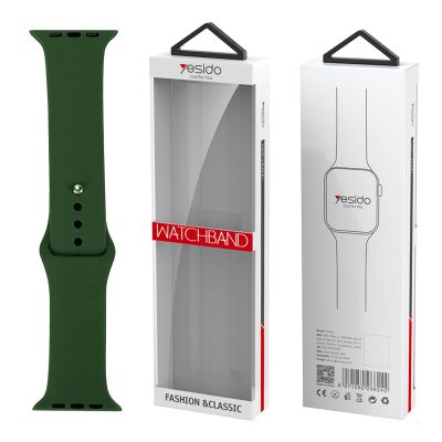 YESIDO WB44 SILICONE STRAP FOR iWATCH L 42/44/45 (97+140) #43 ALFALFA