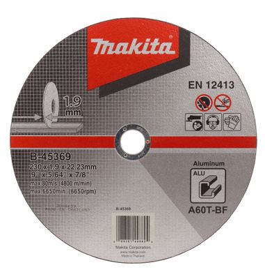 Makita řezný kotouč 230x1,9x22 hliník
