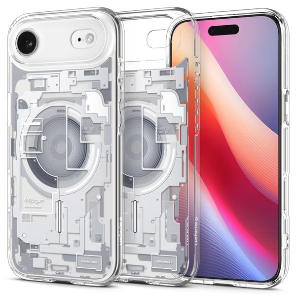 Puzdro Spigen Ultra Hybrid Mag Magsafe pre iPhone 17 Air Zero One Biela