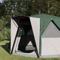vidaXL Stan pre 6 osôb so strechou Zelená 425 x 396 x 222 cm