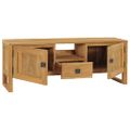 vidaXL TV skrinka 120x32x45 cm masívne teakové drevo
