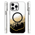 Epoxy Mag puzdro pre iPhone 15 Pro 6,1" čierna