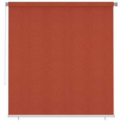 vidaXL Vonkajšia zatemňovacia roleta 220x230 cm terakotová HDPE