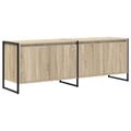 vidaXL TV skrinka 140 x 36 x 49.5 cm Sonoma Kompozitné drevo