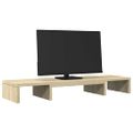 vidaXL Podstavec pod monitor dub sonoma 80x24x10,5 cm kompozitné drevo