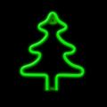 Neon LED CHRISTMAS TREE green FLNE16 Forever Light