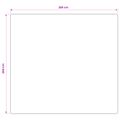 vidaXL Záťažová deka Biela 200 x 220 cm 13 kg 100% Bavlna 205T