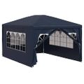 vidaXL Párty stan 3x4 m, modrý