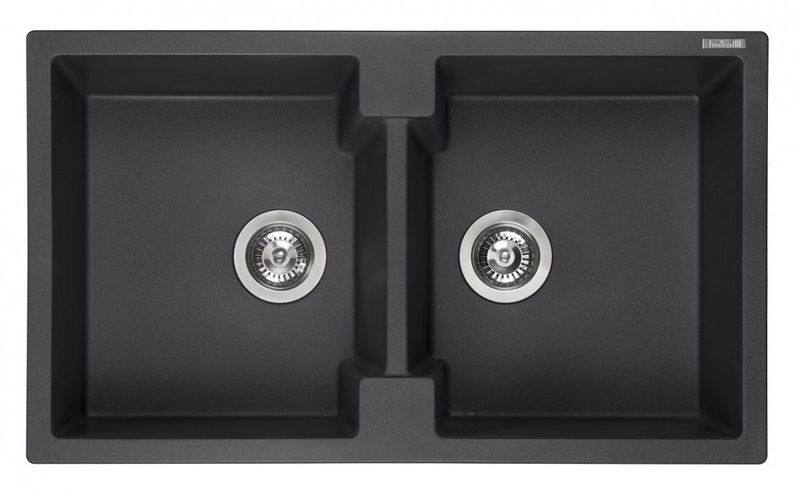 Reginox Amsterdam 860.2 Black silvery