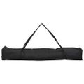 vidaXL Baseball a Softball Čierna 702 x 369,5 x 243,5 cm Polyester