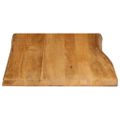 vidaXL Stolová doska 90x60x3,8 cm živý okraj masívny mangovník