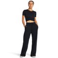 Dámske športové nohavice Motion Open Hem Pant Black - Under Armour, veľkosť XS