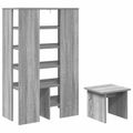 vidaXL Skriňa na topánky 2 ks 62 x 35 x 100 cm Kompozitné drevo