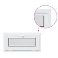 vidaXL Podkrovné okno RISOR 80 x 40 cm PVC a sklo