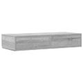 vidaXL Zásuvky pod posteľ Sivý Sonoma 100 x 36,5 x 16,5 cm