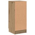 vidaXL Komoda dub artisan 30x30x70 cm spracované drevo