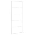 vidaXL Vešiak na uteráky biely 45x10x115 cm oceľový