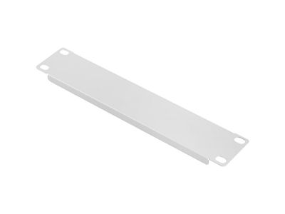 Lanberg 10'' zaslepovací panel 1U šedý
