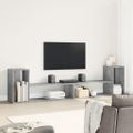 vidaXL TV skrinky 2 ks betónovosivé 100x30x50 cm kompozitné drevo