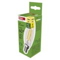 LED žiarovka Filament sviečka A CLASS / E14 / 3,8 W (60 W) / 806 lm / teplá biela