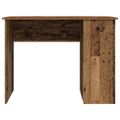 vidaXL Stôl Old Wood 100x55x75 cm Engineered Wood