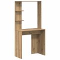 vidaXL Stôl Remeselný dub Kompozitné drevo 78,5 x 37 x 154,5 cm
