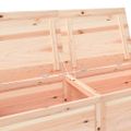 vidaXL Vonkajší box na vankúše 150x50x56 cm masívne jedľové drevo