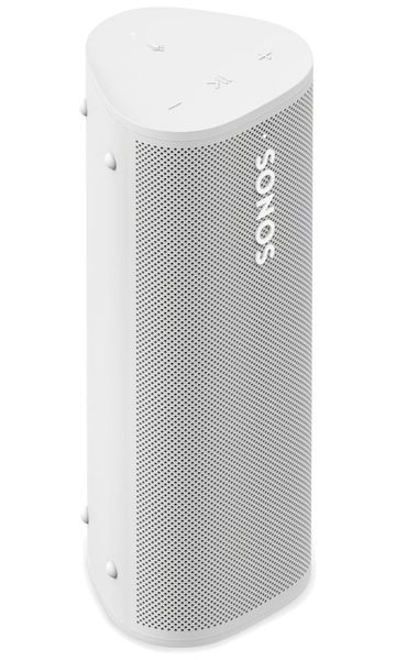 Sonos Roam 2 Bílá Reproduktor, Wi-Fi, Bluetooth 5.2, IP67, 10h baterie, Apple AirPlay 2, hlasové ovládání, automatické ladení Trueplay, bílý