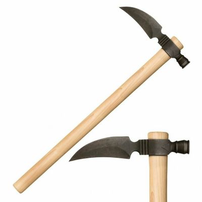 Cold Steel 90AWA Spontoon Hawk tomahawk - sekera 22,2 cm, drevo, šikmý hrot