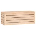 vidaXL Úložný box 89x36,5x33 cm masívna borovica