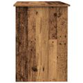 vidaXL Stôl Old Wood 100x55x75 cm Engineered Wood