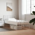 vidaXL Penový matrac biely 90x190 cm tvrdosť H2 H3