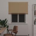 vidaXL Žalúzia Svetlohnedá s Vzorom 150 x 120 cm 25 mm PVC