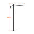 Wallmount konštrukcia - rozšírenie - GymBeam