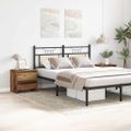 vidaXL Nočný stolík 2 ks Staré drevo 45 x 34 x 44,5 cm