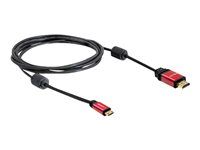 HDMI kábel - HDMI s pinmi (samec) do 19 pin mini HDMI Type C s pinmi (samec)