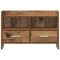vidaXL TV skrinka 71,5 x 33 x 47 cm Staré drevo Kompozitné drevo