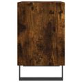 vidaXL Nočné skrinky 2 ks dymový dub 40x30x50 cm kompozitné drevo