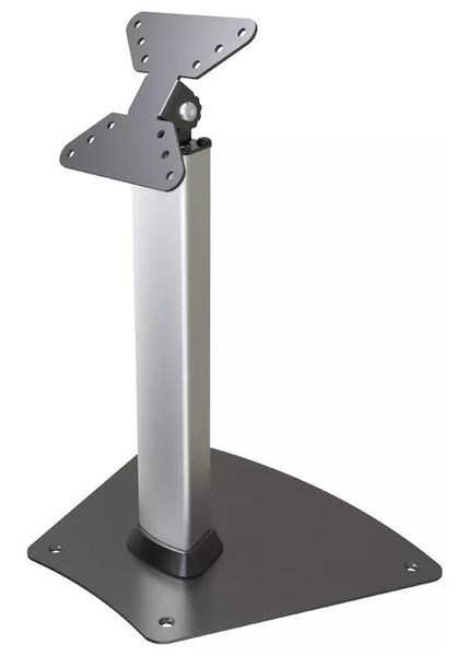 Neomounts FPMA-D1500SILVER / Flat Screen Desk Mount (stand) / Silver Stojan, VESA, stolní, pro plochý monitor, úhloprícka 10"-32", náklon 180°, nosnost 10kg, stríbrný