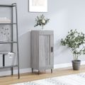 vidaXL Komoda sivý dub sonoma 34,5x34x90 cm spracované drevo