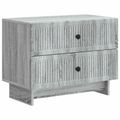 vidaXL Nočný stolík Sivá sonoma 62 x 34,5 x 47,5 cm Kompozitné drevo