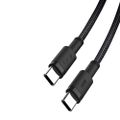XO kábel NB-Q199 PD USB-C - USB-C 1,5m 100W čierny