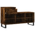 vidaXL Botník dymový dub 102x36x60 cm spracované drevo