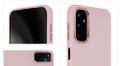 Saténové elegantné puzdro pre iPhone 11 ružová