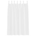vidaXL Voile záclona 2 ks Biela 175 x 140 cm Polyester