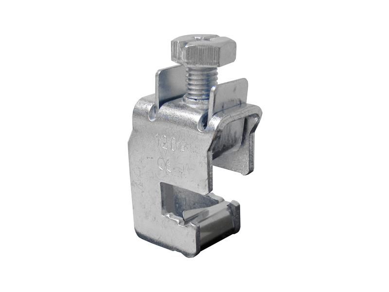 Svorka trojúhlová SK 120 F10 - pre meďové pripojnice výšky 10mm, 16-120mm2