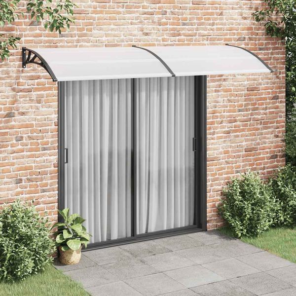 vidaXL Vchodová strieška 300x100 cm, PC