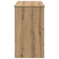 vidaXL Kozmetický stôl Remeselný dub 100 x 45 x 76 cm