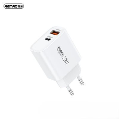 Remax kiddy sieries 20W wall charger RP-U120 usb/usb-c white
